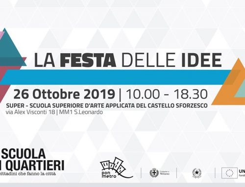 LA FESTA DELLE IDEE  – 26 ottobre a Milano